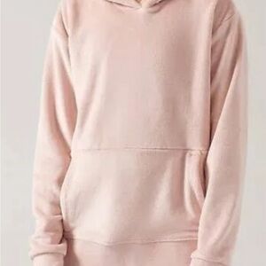 Athleta Light Pink Feelin Good Hoodie